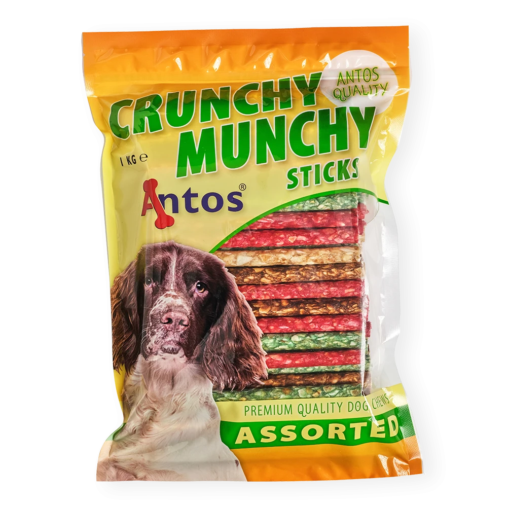 Crunchy Munchy Sticks 5" 10 mm Assorti