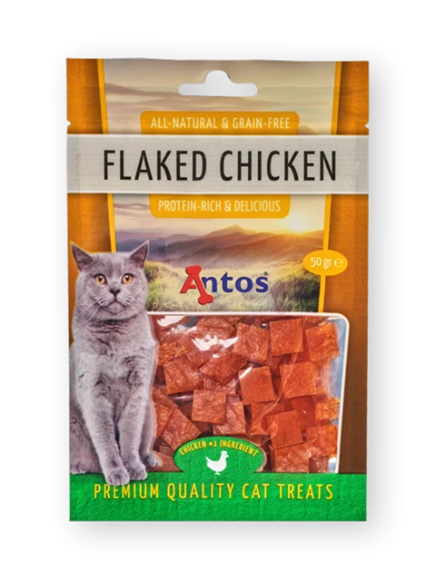 Cat Treats Flaked Kip 50 gr