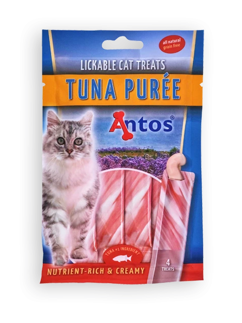 Cat Treats Purée Tonijn 4 stuks