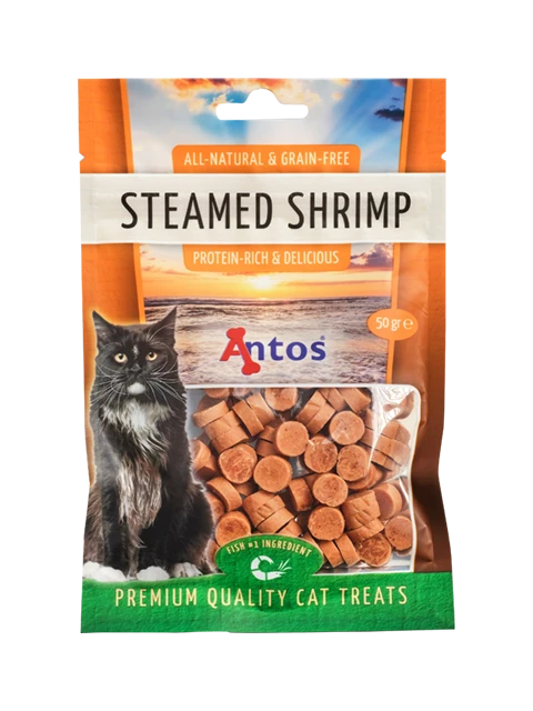 Cat Treats Steamed Garnalen 50 gr