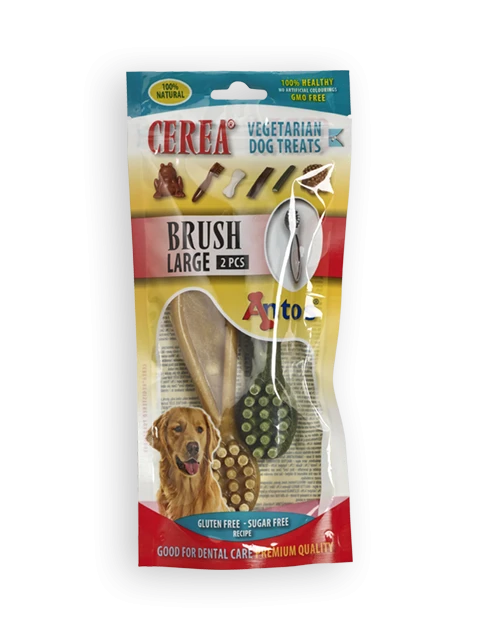 Cerea Brush Large 15 cm 2 stuks