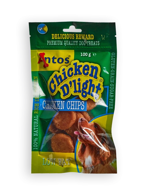 Chicken D'light Chicken Chips 100 gr