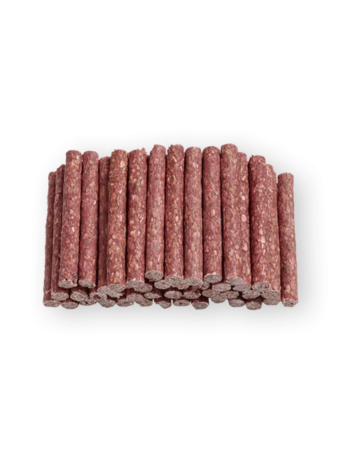 Crunchy Munchy Sticks 5" 15 mm Rood