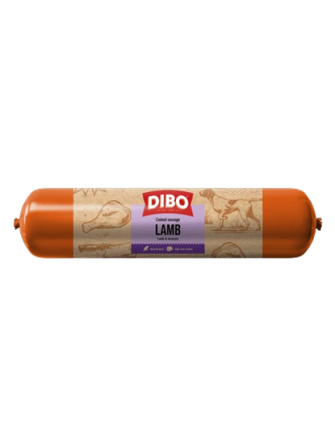 DIBO Houdbare Worst Pur Lam 800 gr
