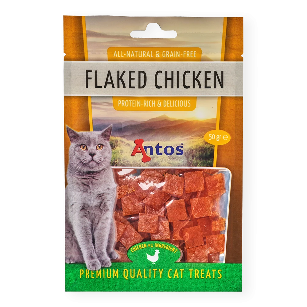 Cat Treats Flaked Kip 50 gr