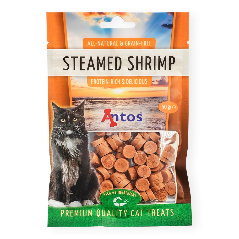 Cat Treats Steamed Garnalen 50 gr