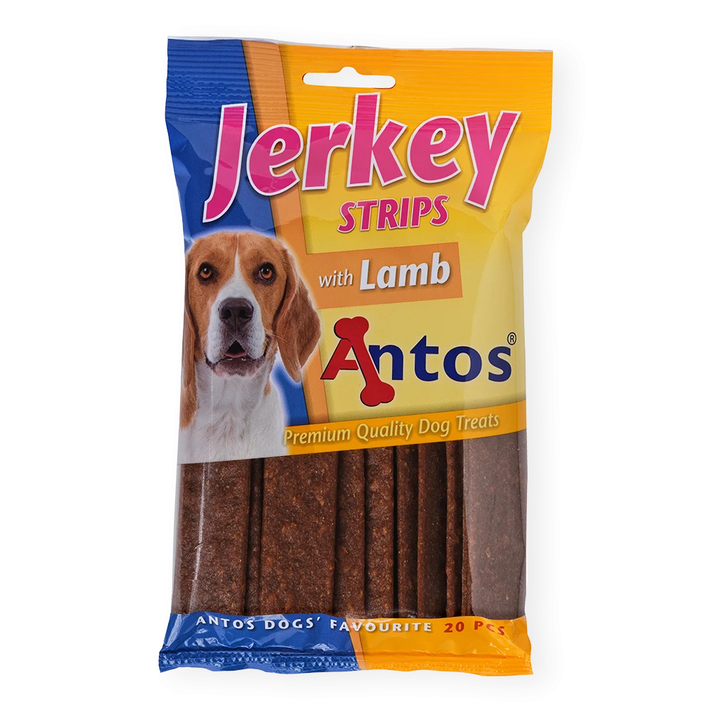 Jerkey Strips Lam 20 stuks