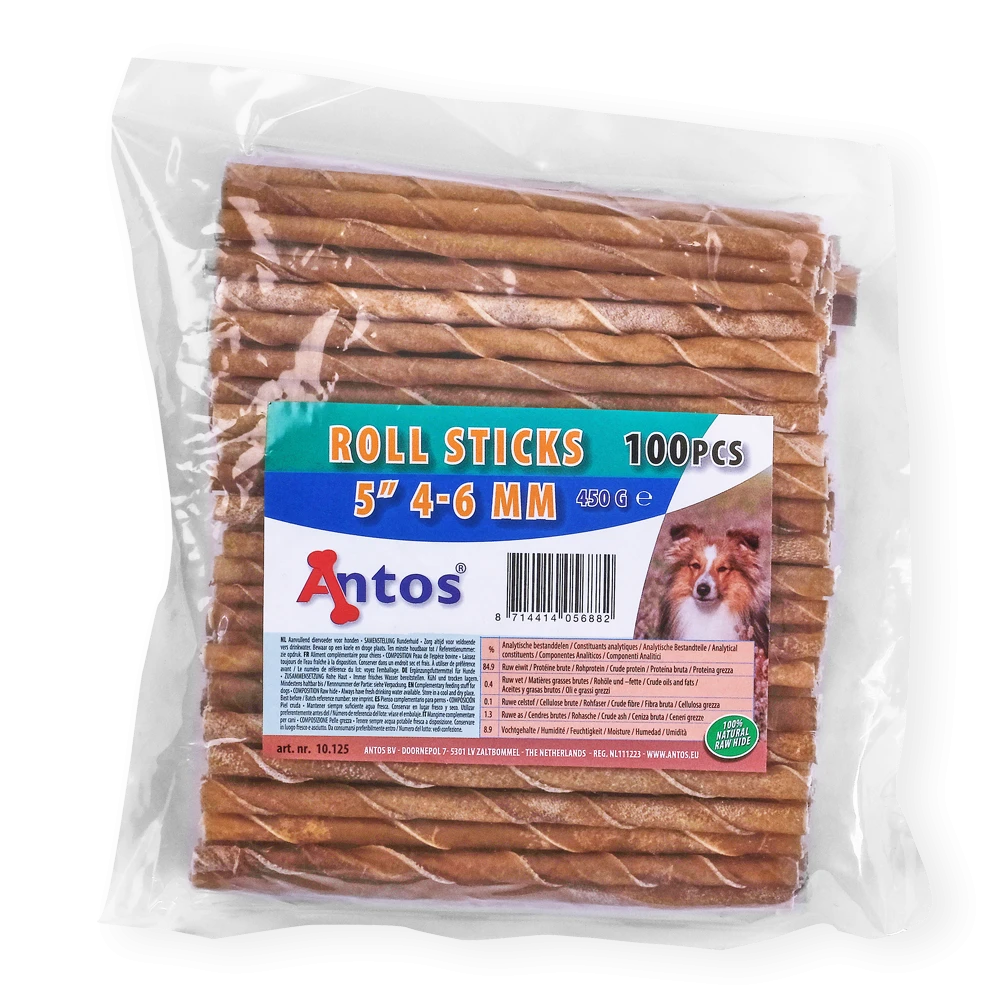 Roll Sticks 5" 4-6 mm 100 stuks