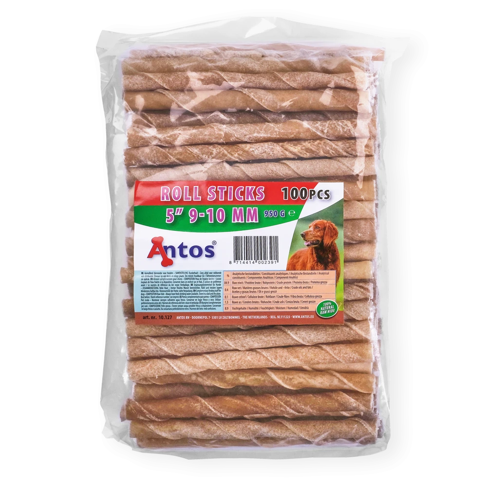 Roll Sticks 5" 9-10 mm 100 stuks