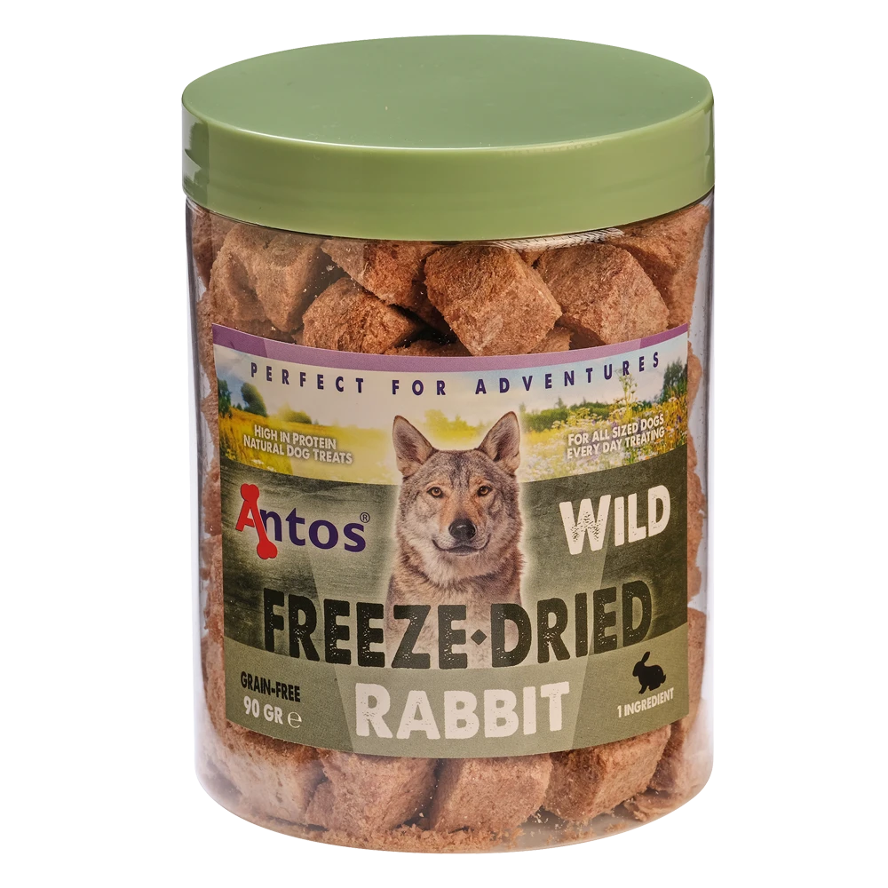 WILD Freeze-Dried Konijn 90 gr