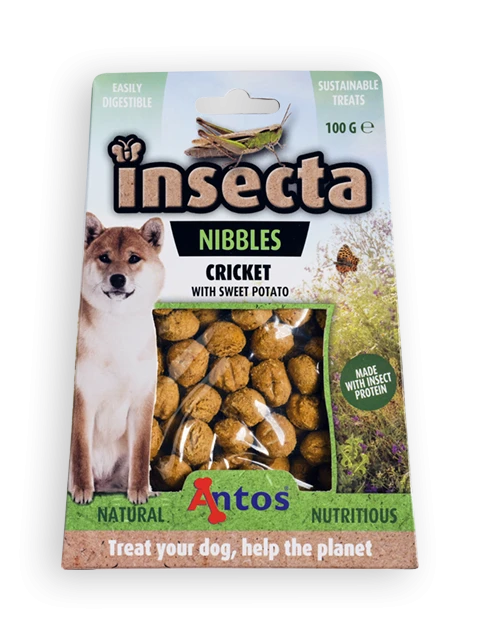 Insecta Nibbles Krekel & Zoete Aardappel 100 gr