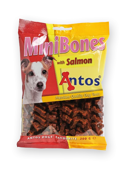 Mini Bones Zalm 200 gr