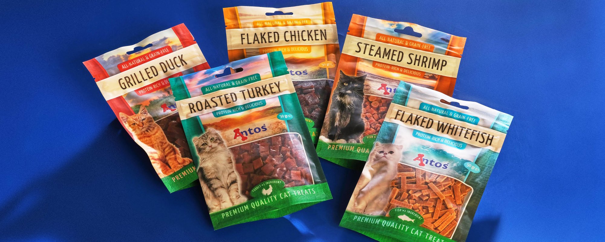 Antos - Specialist in snacks voor Honden en Katten