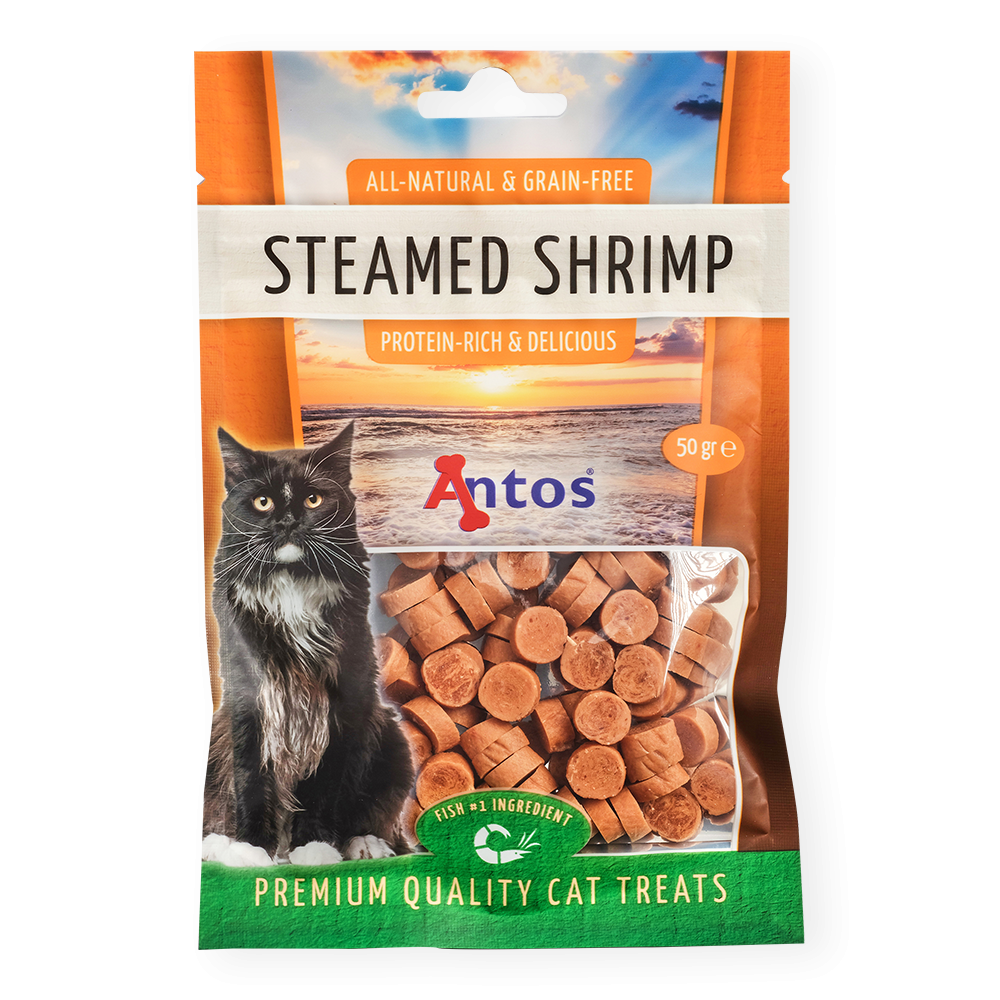 Cat Treats Steamed Garnalen 50 gr