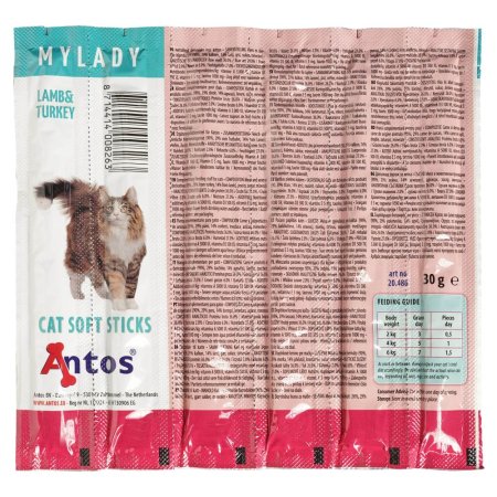 Cat Soft Sticks Mylady Lam&Kalkoen 6 stuks