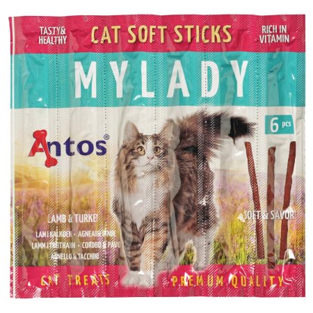 Cat Soft Sticks Mylady Lam&Kalkoen 6 stuks