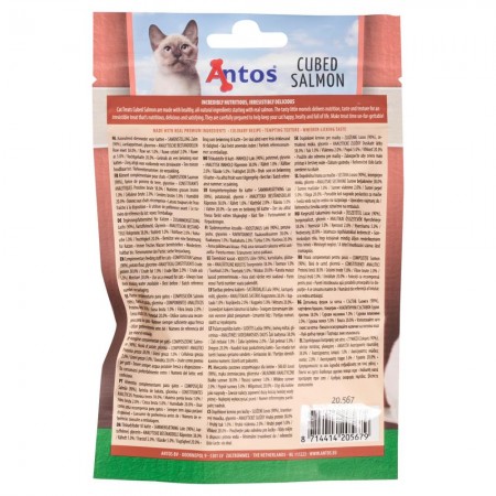 Cat Treats Cubed Zalm 50 gr