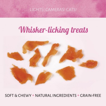 Cat Treats Shredded Kip 50 gr