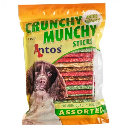 Crunchy Munchy Sticks 5" 10 mm Assorti