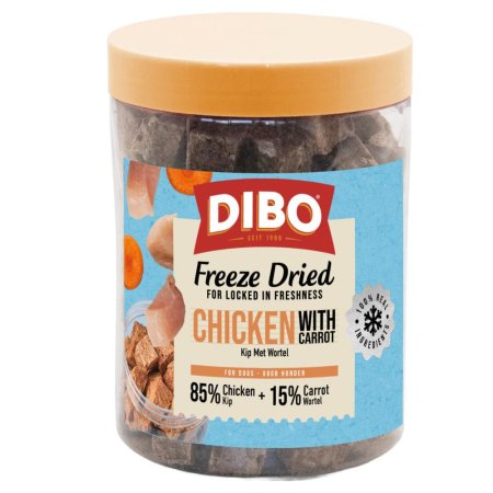 DIBO Freeze-Dried Kip & Wortel 90 gr