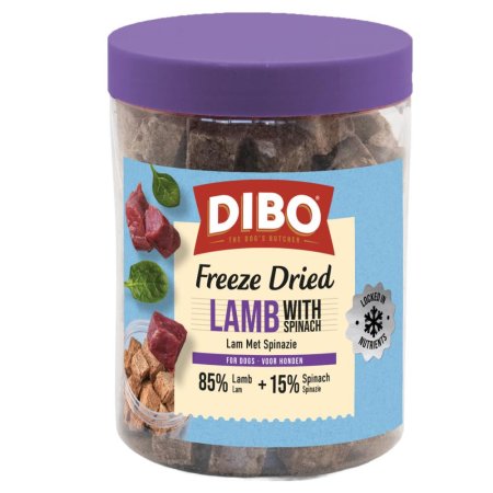 DIBO Freeze-Dried Lam & Spinazie 90 gr