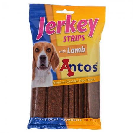 Jerkey Strips Lam 20 stuks